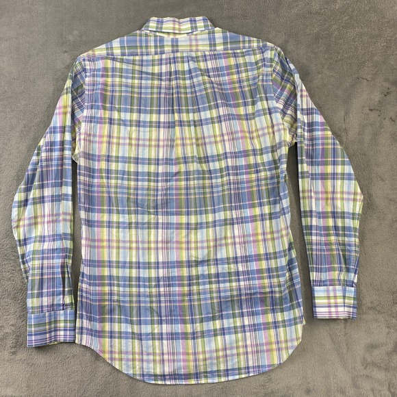 Vineyard Vines Mens Slim Fit Whale Shirt Plaid Button Down Long Sleeve Size S - Picture 2 of 9